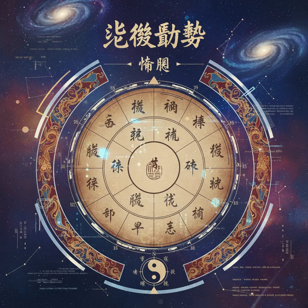 紫微鬥數 - 命盤