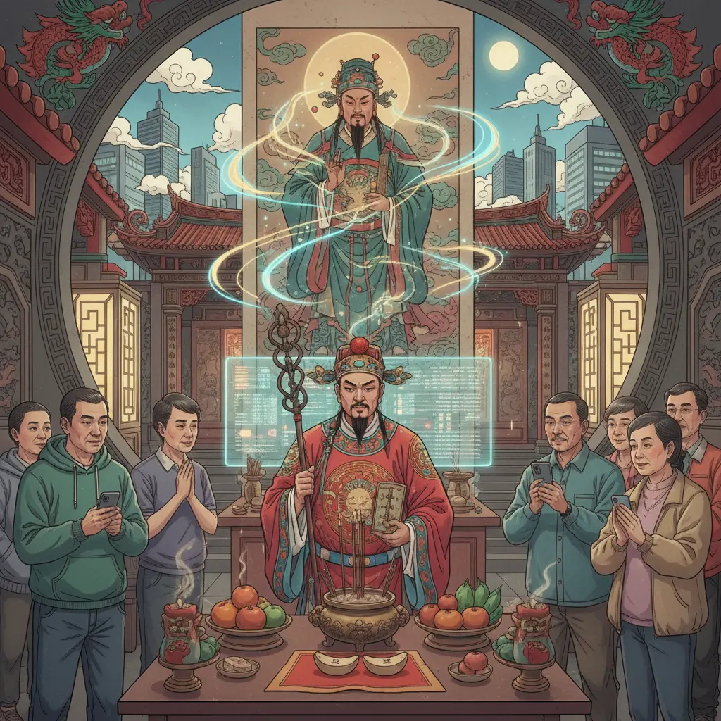 道教問神 - 臺灣民間信仰