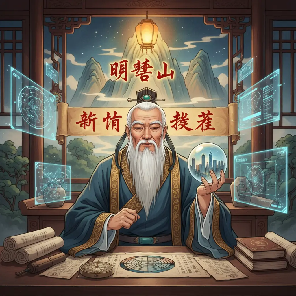 算命師傅推薦 - 明燈山人