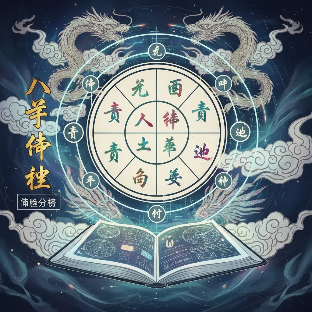 八字命理 - 八字命盤