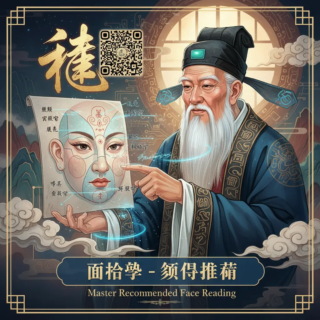 算命師傅推薦 - 面相學