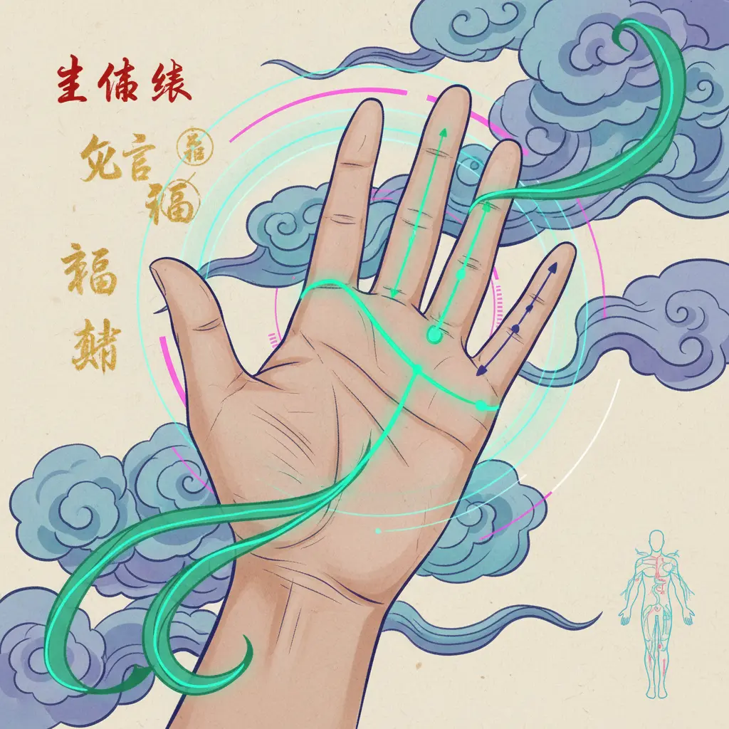 手相學 - 生命線