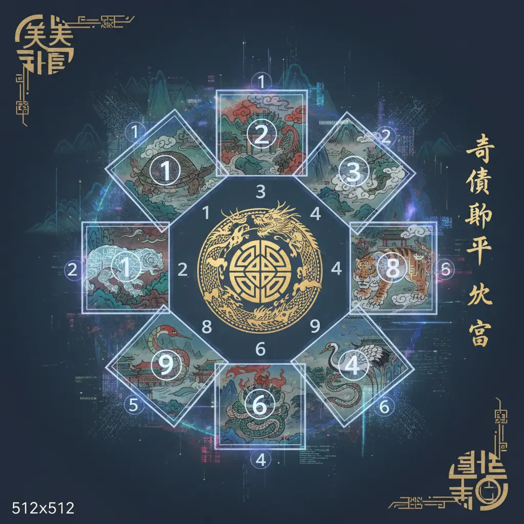 奇門遁甲 - 九宮