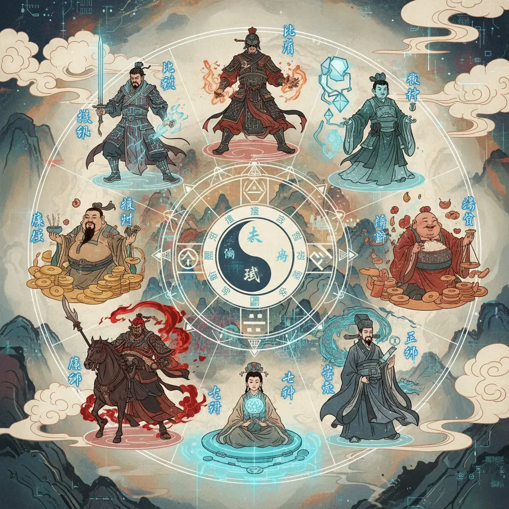 八字分析 - 十神