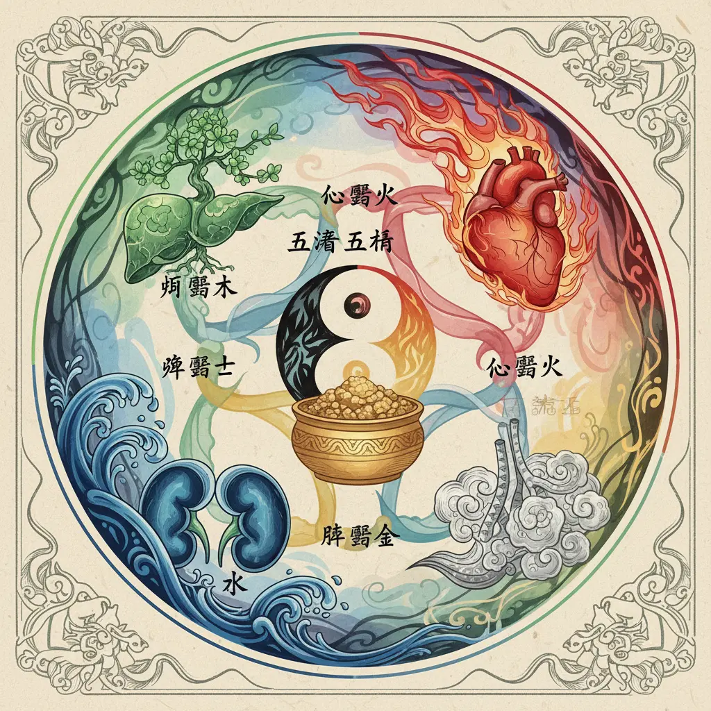 五行 - 五臟