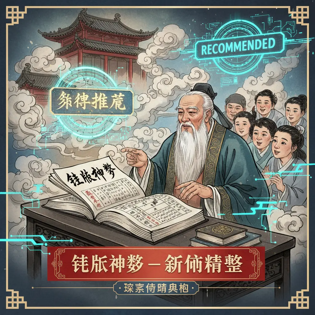 算命師傅推薦 - 鐵版神數