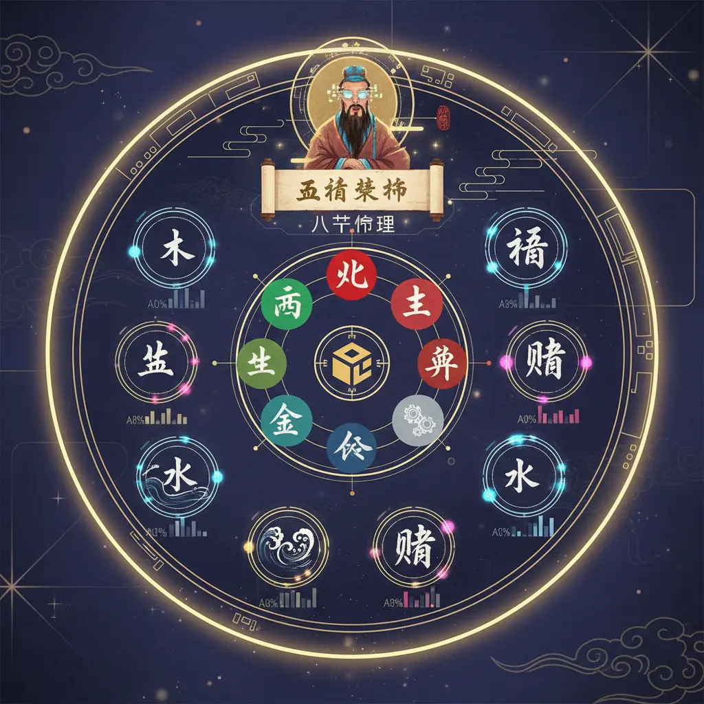 八字命理 - 五行結構