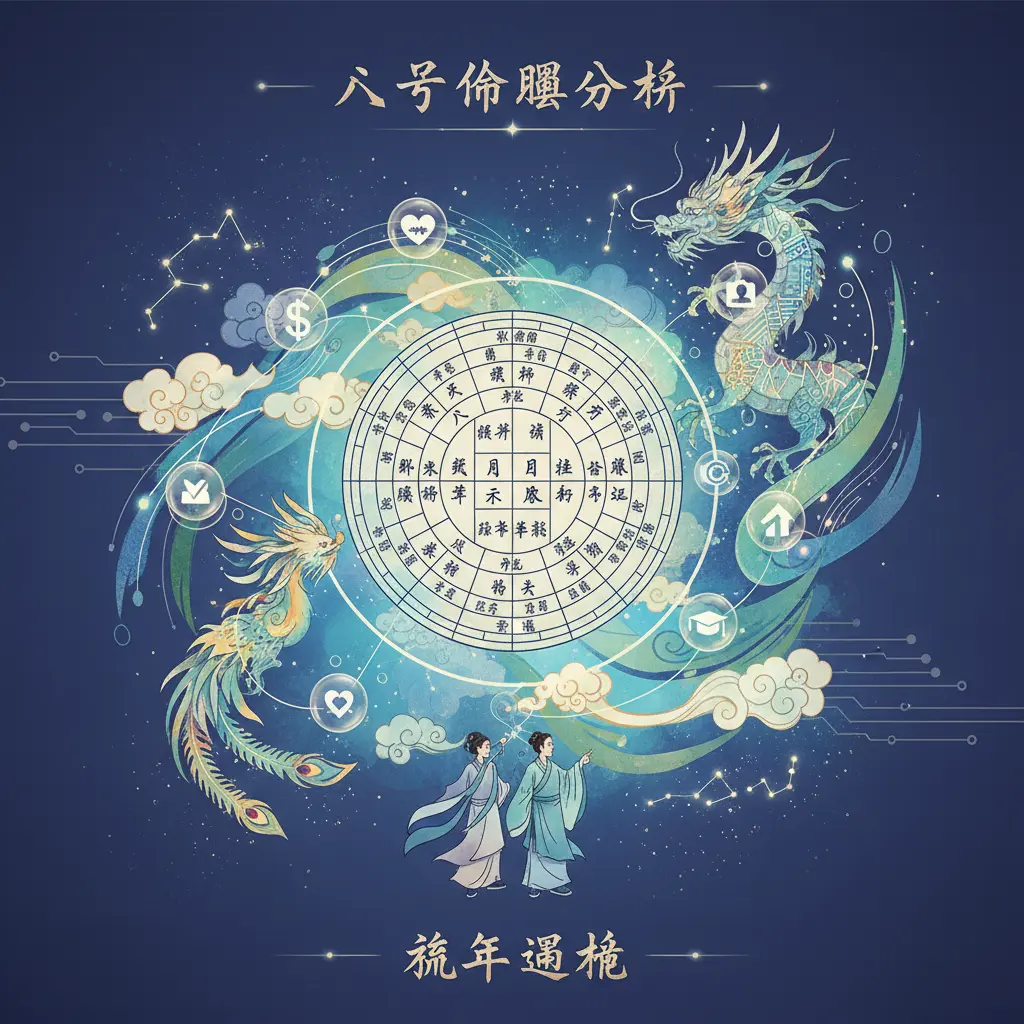 流年運程 - 八字命盤分析