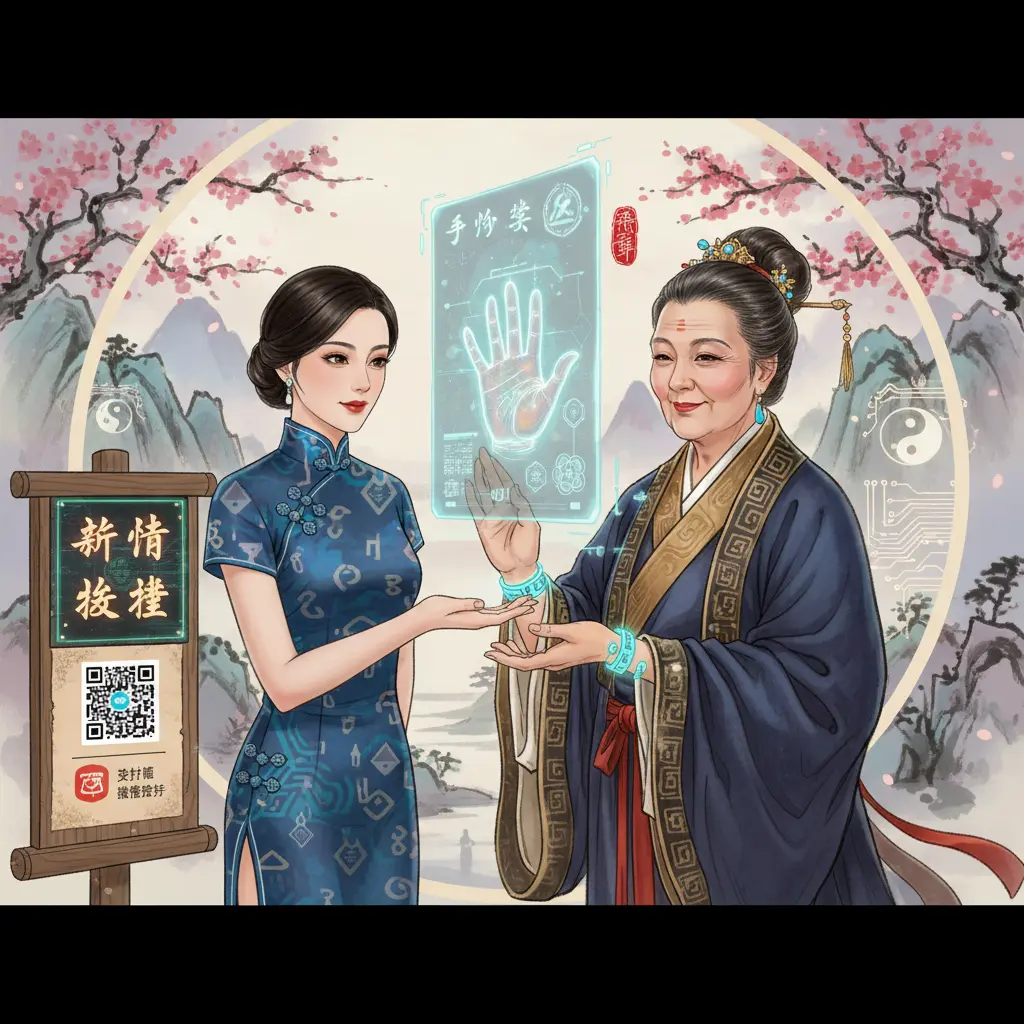 算命收費 - 手相學