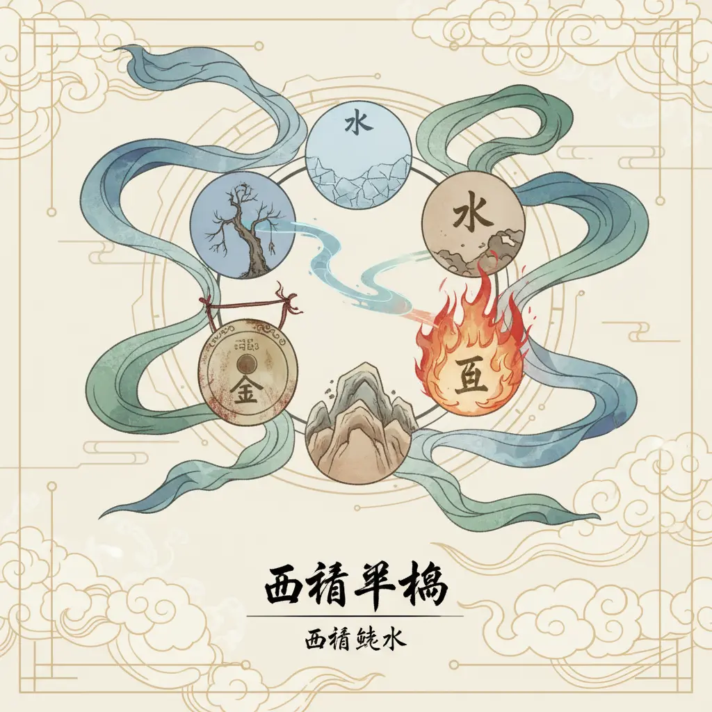 五行平衡 - 五行缺水
